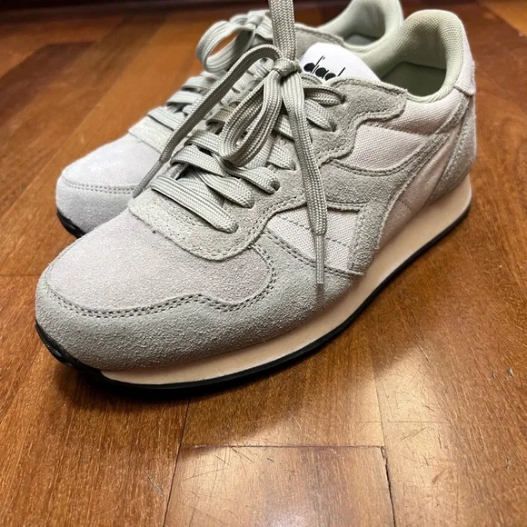 Diadora Camaro Suede London Fog/Moonstruck Size 7 Gray Sneakers - Picture 3 of 6